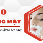 CẠO LÔNG MẶT SẼ LÀM DA ĐẸP HƠN